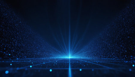 abstract digital technology background, 3d rendering, computer digital imageの素材