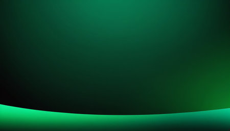 Green abstract background with some smooth lines in it (see portfolio for more in this series)の素材