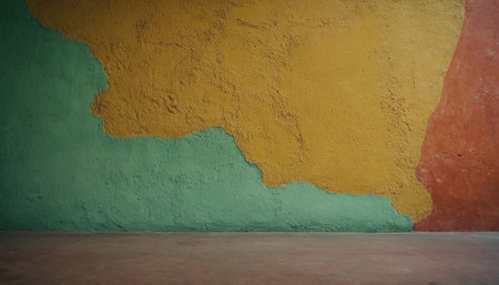 grunge wall, highly detailed textured background with space for your projectsの素材