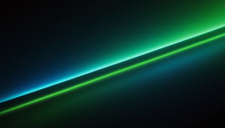 Futuristic technology background (futuristic interface) with lightsの素材
