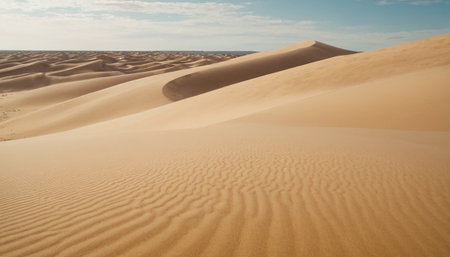 Desert sand dunes in Maspalomas Gran Canariaの素材
