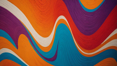 Colorful abstract painted background. Computer generated illustration. 3D rendering.の素材