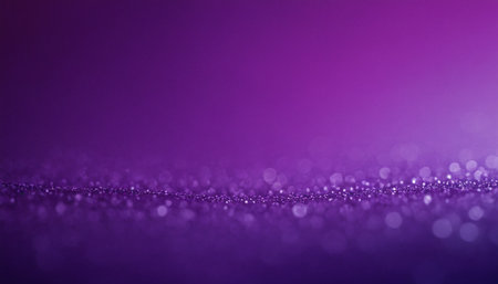 purple glitter vintage lights background.bokeh defocused.の素材