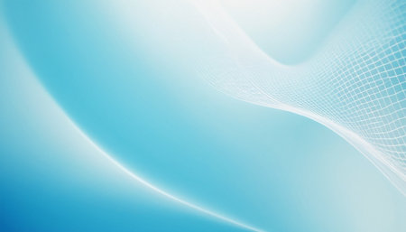 abstract blue background with some smooth lines in it and some smooth lines in itの素材