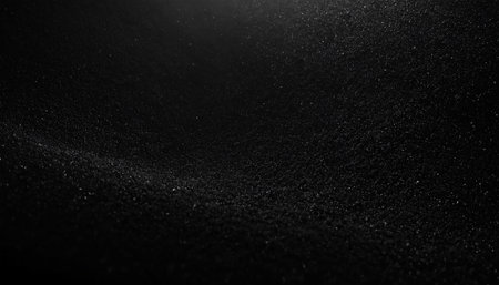 glitter vintage lights background. silver and black. de-focused.の素材