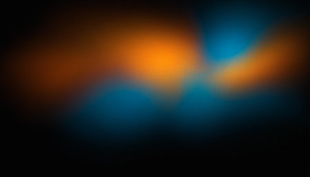 abstract background with bokeh defocused lights and shadow.の素材