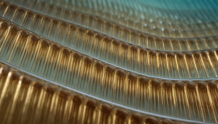 3D illustration of abstract fractal for creative design looks like glassの素材