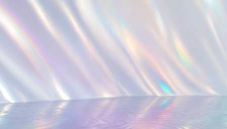 abstract background with bokeh defocused lights and water ripplesの素材