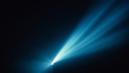 Digital Galaxy lens Flare, light leaks, Abstract overlays background.の素材