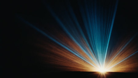 abstract background with rays of light and copyspace for textの素材