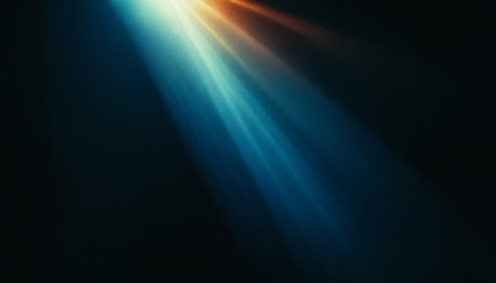 Digital lens flare, light leaks, overlays. Abstract overlays background.の素材