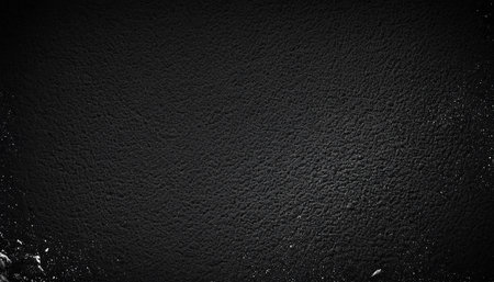 Black grunge wall background. Texture of black concrete wall for design.の素材