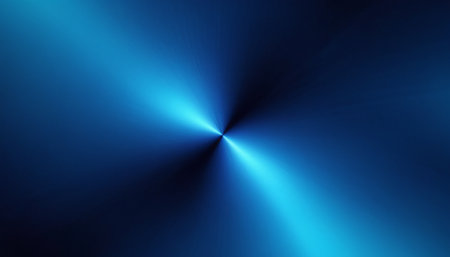 abstract blue background with some smooth lines in it (see portfolio for more in this series)の素材