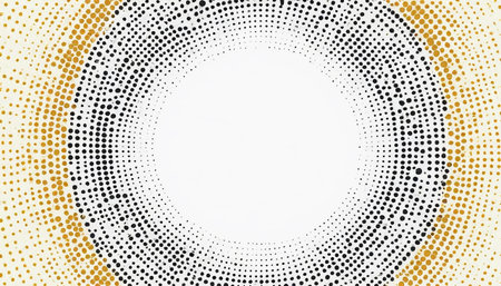 Halftone dotted background. Halftone dots vector pattern. Halftone effect vector pattern. Circle dots isolated on the white background.の素材