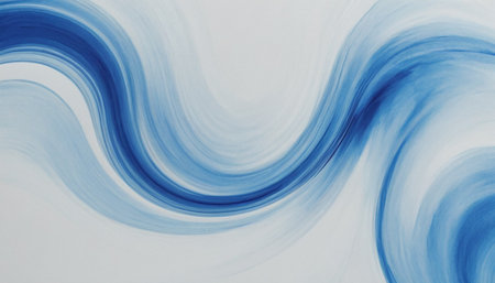 abstract background with blue and white swirls, digitally generated imageの素材