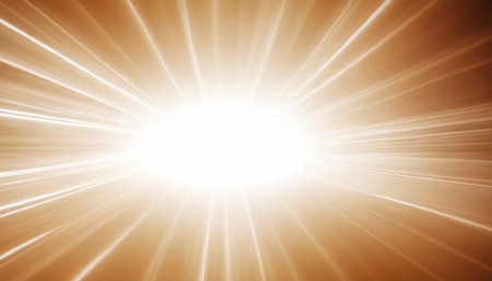 abstract of sun with flare. natural background with lights and sunshine wallpaperの素材
