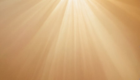 Sunlight abstract background. Sunbeams with rays of light.の素材
