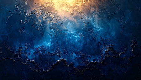 Blue abstract background with grunge texture. Elements of this image furnished by NASAの素材