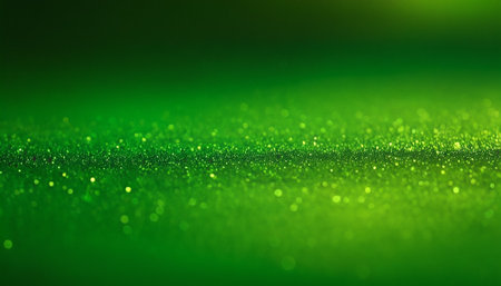 green glitter texture christmas abstract background. defocused and bokehの素材