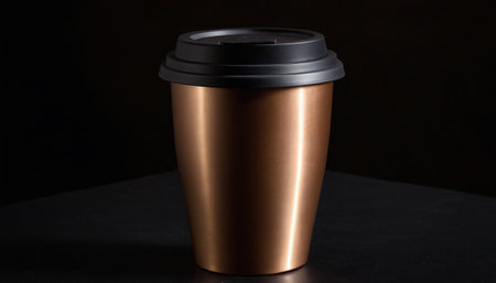 coffee cup on black background,coffee cup on black backgroundの素材