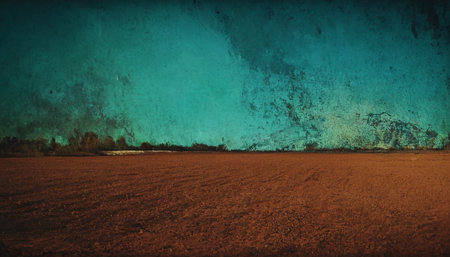 Grunge textured wall background with space for your text.の素材