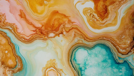 Marble abstract background. Colorful marble pattern. Fluid art.の素材