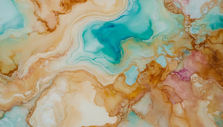 Marble abstract background. Colorful marble pattern. Fluid art.の素材