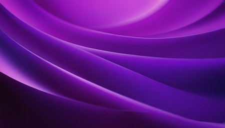 Purple abstract background with smooth lines in the center. Close up.の素材