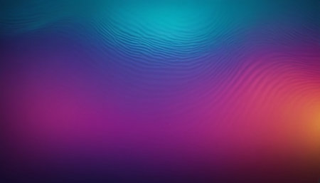 abstract background with smooth lines and waves in blue and purple colorsの素材