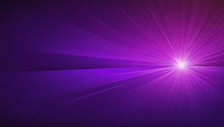 Abstract purple background with lens flare. Vector illustration for your design.の素材