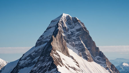 Matterhorn peak in the Swiss Alps, Zermatt, Switzerlandの素材