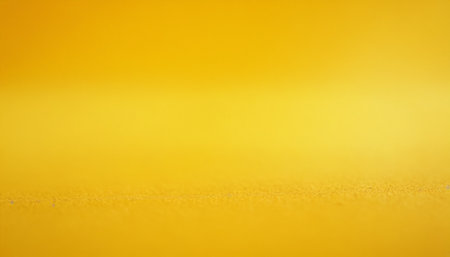 Abstract yellow background with shallow depth of field and copy space for textの素材
