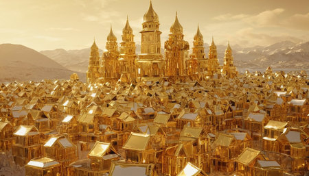 3d rendering of abstract technology background. Network connection structure with dots and lines.の素材