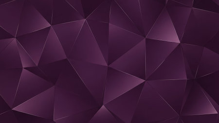 Triangle background. Abstract polygonal wallpaper. 3D illustrationの素材