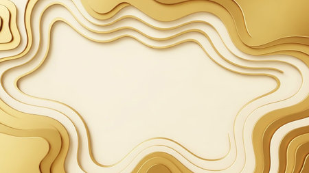 3d abstract paper art style, design layout for business presentations or flyers.の素材