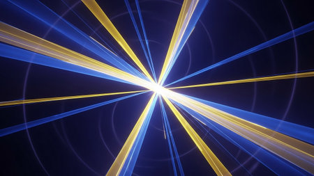 abstract fractal background a computer-generated 2D illustration, textureの素材