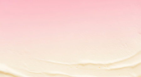 pink and white cream texture as background, sweet food and beauty productの素材