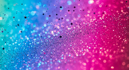 Abstract bokeh background. Colorful blurred background with bokeh defocused lightsの素材