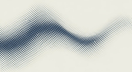 Abstract halftone dots background. Halftone effect vector pattern.の素材