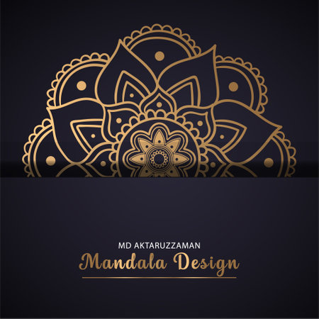 Mandala design elements vector abstractのイラスト素材