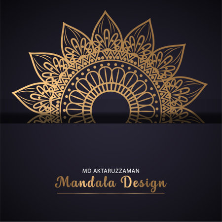 Mandala design elements vector abstractのイラスト素材