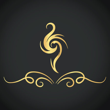 Luxury creative and beautiful ornament vector designs on colorful backgroundのイラスト素材