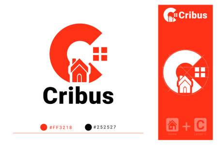 Cyrus Logo Design Template. Creative Symbol for Corporate Business Identityのイラスト素材