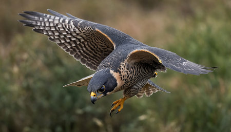 Peregrine Falcon (Falco peregrinus)の素材