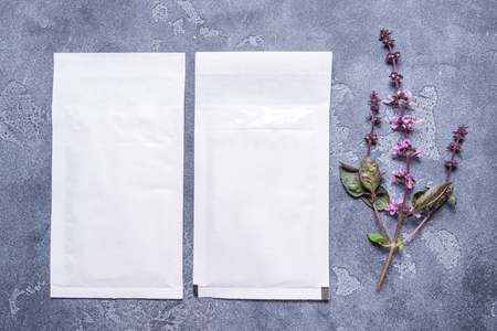 White paper padded envelopesの写真素材