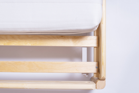 Bed mattress textured backgroundの写真素材