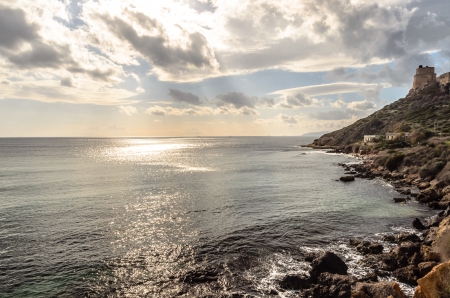 Sardinian coastの写真素材
