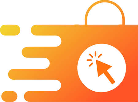 online store design, e-commerce , shoppingのイラスト素材