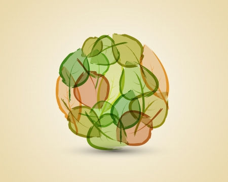autumn ball. autumn ball concept.のイラスト素材