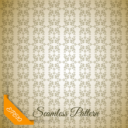 seamless pattern with floral ornament, pattern conceptのイラスト素材